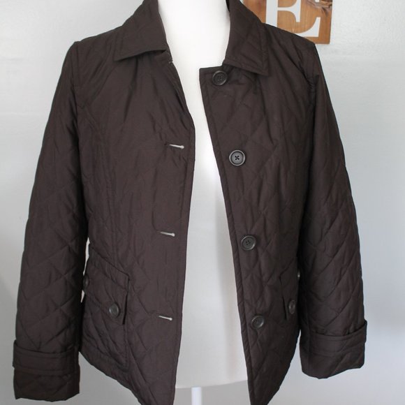 Ann Taylor LOFT Quilted Button Down Jacket - Picture 3 of 4